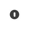 Zoo Hardware Standard Profile Escutcheon - Black