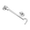 Silent Cabin Hook 6" - 150mm Polished Chrome
