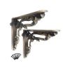 Apple Shelf Bracket Matt Antique (Sold in Pairs)