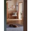 Smooth Nickel Flora Wall Light in Bluff
