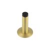 Burlington Plain Wall Mounted Door Stops Chamfered Rose Satin Brass - By Frelan Hardware - BUR-970SB-972SB