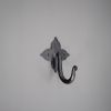 Floret Coat Hook Matt Black