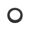 Zoo Hardware Spare round rose (turn & release) - Oscuro Matt Black