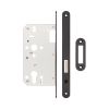72mm Black Din Euro Deadlock Radiused 60mm Backset - By Frelan Hardware - JL-DD60RMB