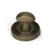 Burnished Brass Round Thumbturn Set (Beehive)