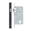 Zoo Hardware 2 Piece - DIN night latch - 72mm c/c - backset 55mm - Black
