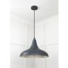 Smooth Nickel Frankley Pendant in Soot