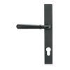 Matt Black Newbury Slimline Lever Espag. Lock Set