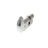 AGB Euro Profile 5 Pin Cylinder Key to Turn 30-30mm (60mm) Keyed Alike - Polished Chrome