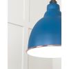 White Gloss Brindley Pendant in Upstream