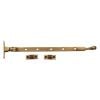 Heritage Brass Casement Window Stay Ball Design 12" Antique Brass finish
