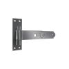 Hook and Band Hinge - Straight 8" - 200mm Black