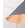 Smooth Copper Hockley Pendant in Bluff