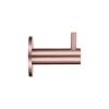 Zoo Hardware Wall Mounted Hook w/ Rose - Gold
