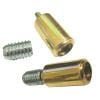 Jedo Locking Sash Stop Polished Brass - By Frelan Hardware - JV4201PB