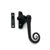 Black Night-Vent Locking Monkeytail Fastener (Steel Window)