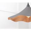 Smooth Copper Flora Pendant in Bluff
