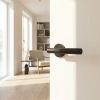 Complete Bari Door Handle Pack - Internal Doors - Matt Black - 76mm / 4-inch Hinges - JE-D4A-MB