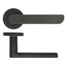 Zoo Hardware Valencia lever on rose - Matt Black