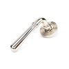 Polished Nickel Newbury Lever on Rose Set (Beehive) - Unsprung