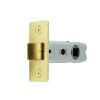 Jedo Kontrax Tubular Latches 76mm Electro Brassed - By Frelan Hardware - JL123EB