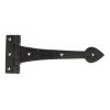 Black Smooth 10½" Cast T Hinge (pair)