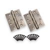 CE11 Mild Steel BB Butt Hinge - Antique Brass