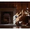 Pewter Curved Log Holder - Small