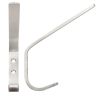 Zoo Hardware Hat and Coat Hook 180mm - Heavy Duty - Satin Stainless