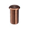 Zoo Hardware Dust Socket for Flush Bolts - Concrete 20mm dia. x 38mm - PVD Bronze