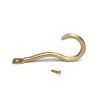 Satin Brass Anchor Coat Hook