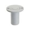 Zoo Hardware Dust Socket for Flush Bolts - Wood 20mm dia. x 38mm - Powder Coat White