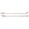 Zoo Hardware Bulb End Casement Stay - PVD Satin Nickel
