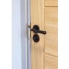 Black Hammered Newbury Lever on Rose Set (Plain) - Unsprung