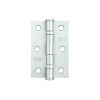 Zoo Hardware Door Hinge 2 Ball Bearing 3"x2"x2mm - Satin Chrome