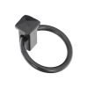 Quadrate Ring Drop Pull Matt Black