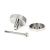 Polished Marine SS (316) Brompton Centre Door Knob (Art Deco)