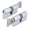 Zoo Hardware V10 Cylinder and turn - Satin