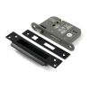Black 3" 5 Lever BS Sash Lock