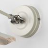Smooth Nickel Flora Wall Light in Teasel