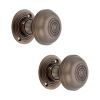 Bloxwich 50mm Rim/Mortice Door Knob Aged Bronze