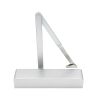 Zoo Hardware Adjustable Size 3 to 6 Door Closer - Silver