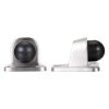 Zoo Hardware Floor Mounted Door Stop - Heavy Duty - 3 fixing points - Satin Stainless