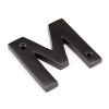 Aged Bronze Letter M