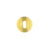 Zoo Hardware Standard profile round escutcheon - Satin Brass