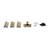 Atlantic Latch Pack [CE] 2.5" (Latch x1) + 3"x2" (Hinge x3) - Antique Brass