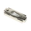 Polished Nickel Art Deco Euro Escutcheon
