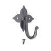 Floret Coat Hook Matt Black