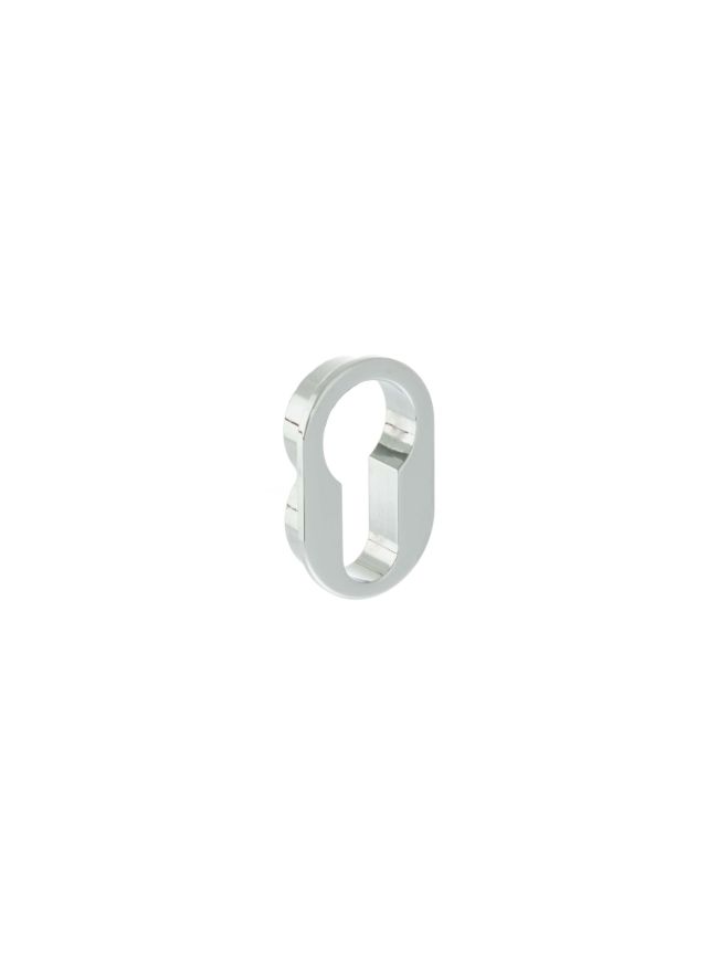 Forme Concealed Rose Euro Escutcheons Round - Polished Chrome (Pair)