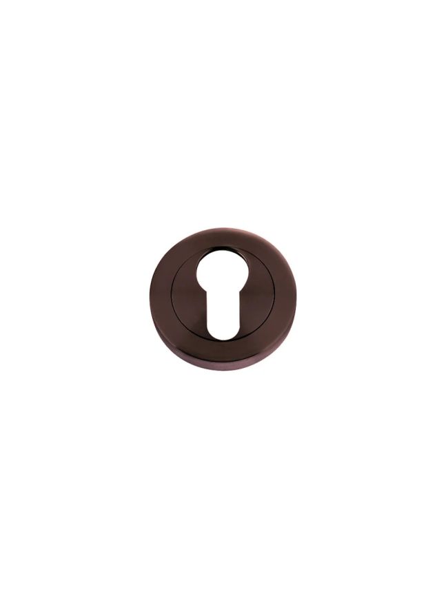 Zoo Hardware Euro profile escutcheon - Etna Bronze